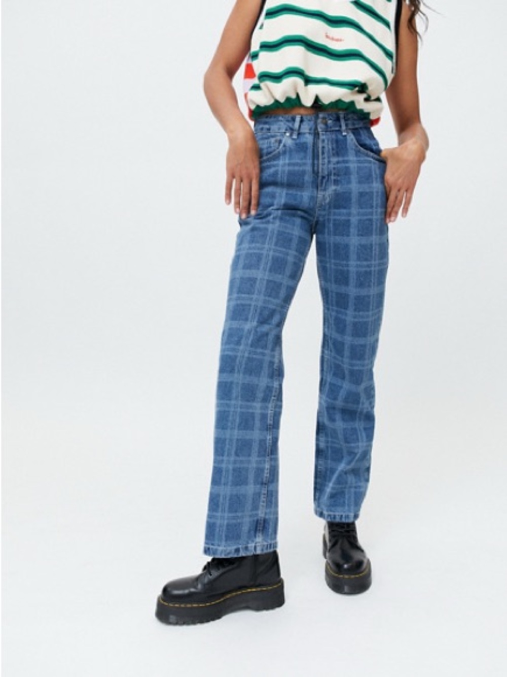The Ragged Priest Plaid Jean